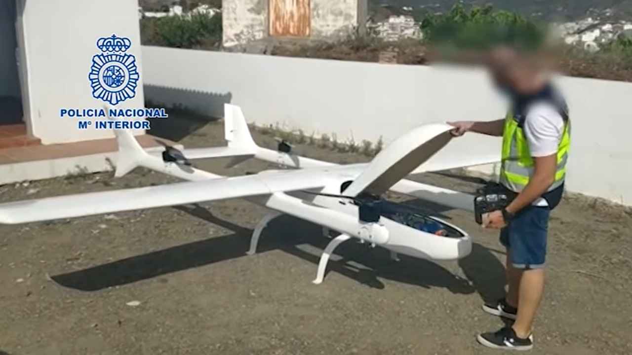 Drone vano per 150Kg di droga
