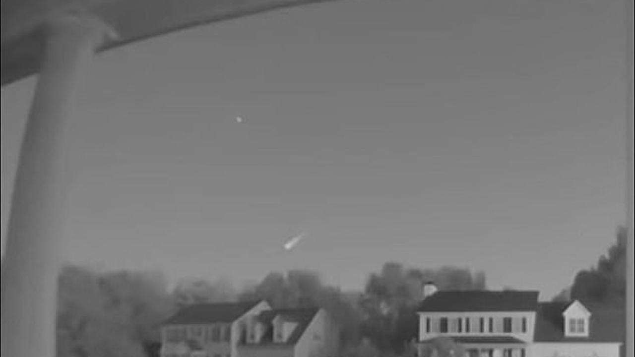 Meteorite sopra il Nord Carolina, negli Usa