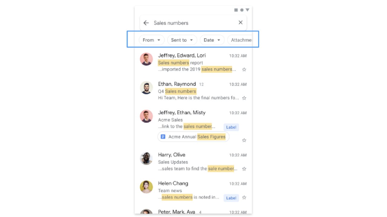 Gmail filtri di ricerca anche su Android (workspaceupdates.googleblog.com)