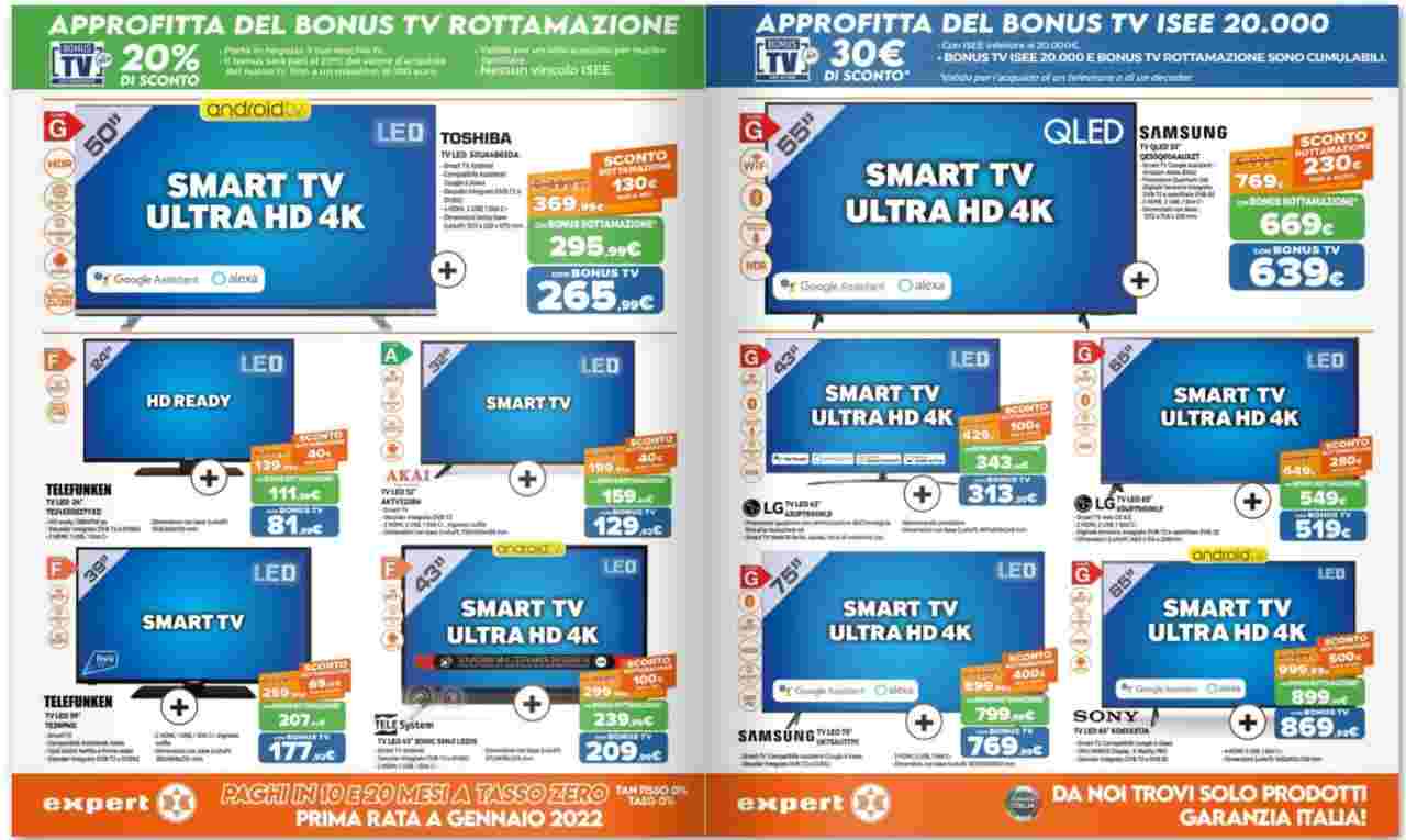 Smart TV volantino Expert