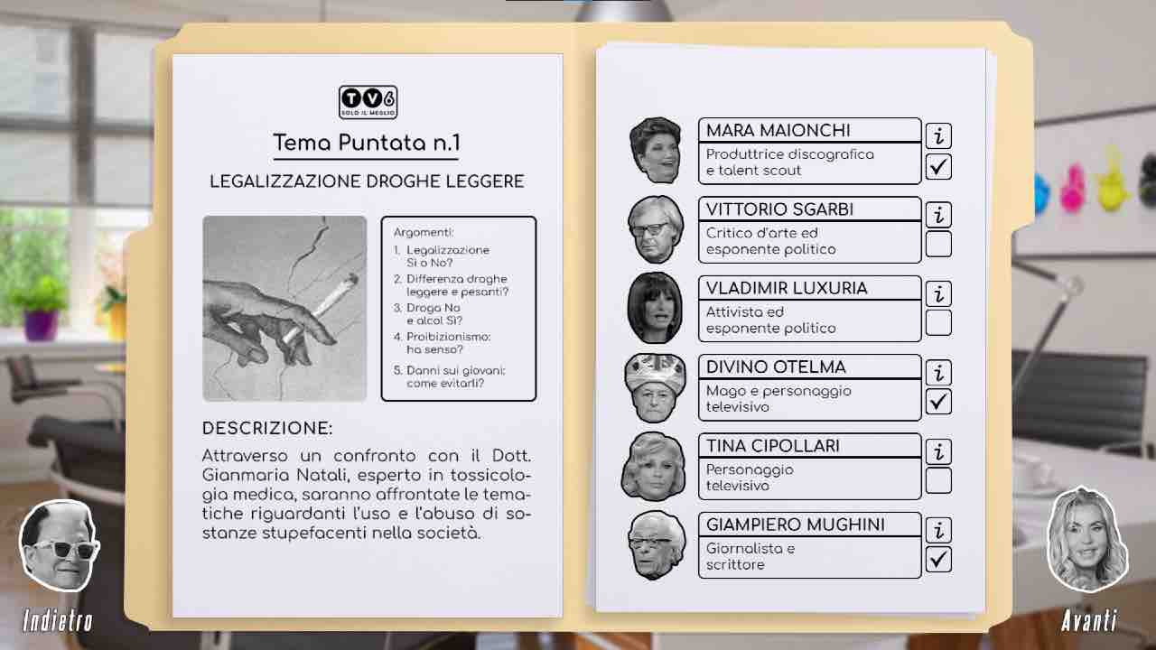 Capra! Simulator è l'ultima, incredibile idea di un team di sviluppo che ha così creato il simulatore di talk show trash italiani. 