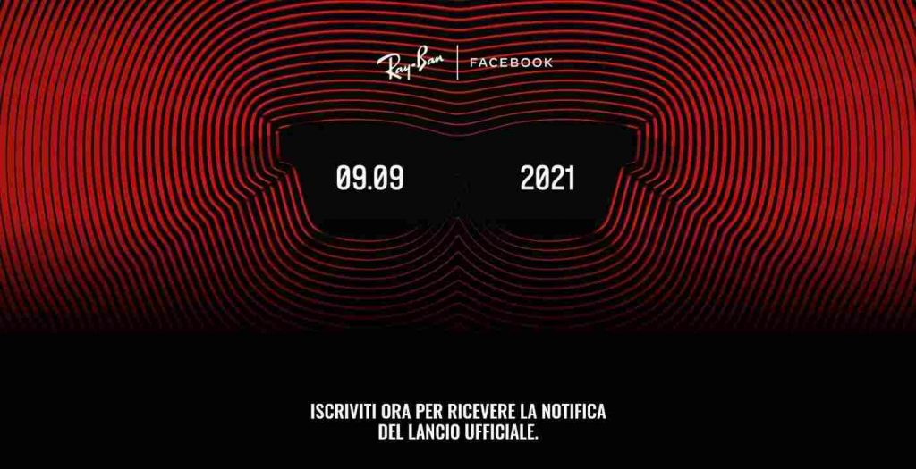 Occhiali smart Facebook Ray-ban