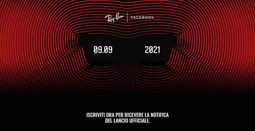 Occhiali smart Facebook Ray-ban