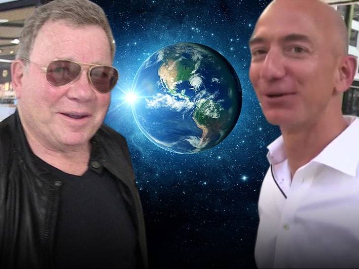 Il capitano di Star Trek e Jeff Bezos, insieme per una avventura mozzafiato (TMZ)