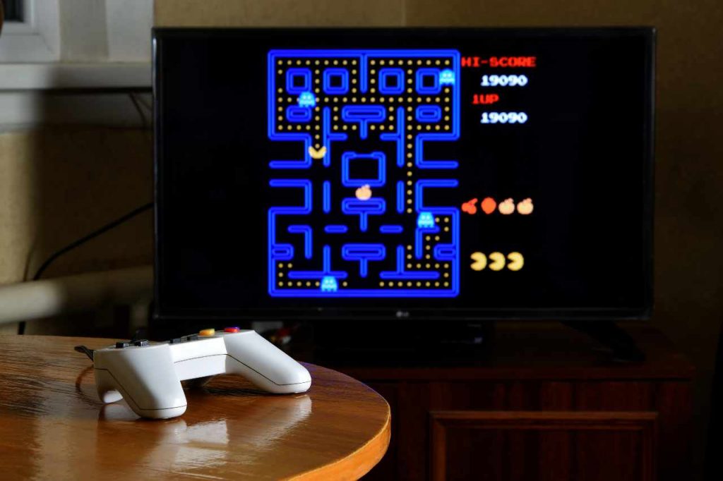 Pac Man, il mitico videogioco della Namco, creato nel lontano 1980 (Adobe Stock)