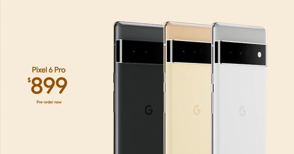 La gamma dei Pixel 6 