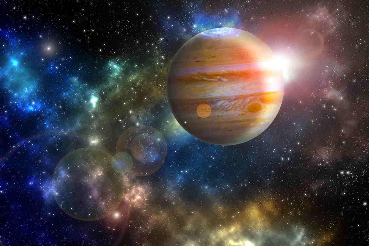 Giove, il quinto pianeta del sistema solare in ordine di distanza dal Sole. Il più grande di tutti (Adobe Stock)