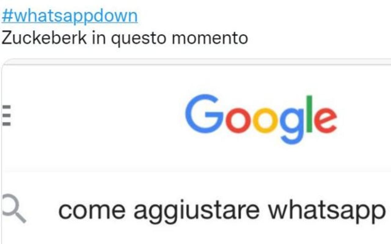 I meme dopo il down di WhatsApp