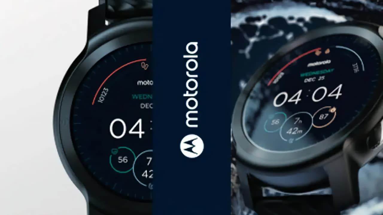 Ecco il nuovo Moto Watch 100
