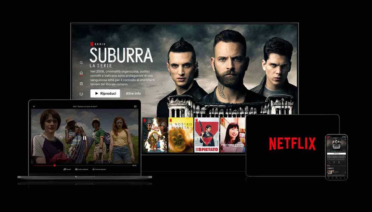 Netflix, abbonamenti in rialzo