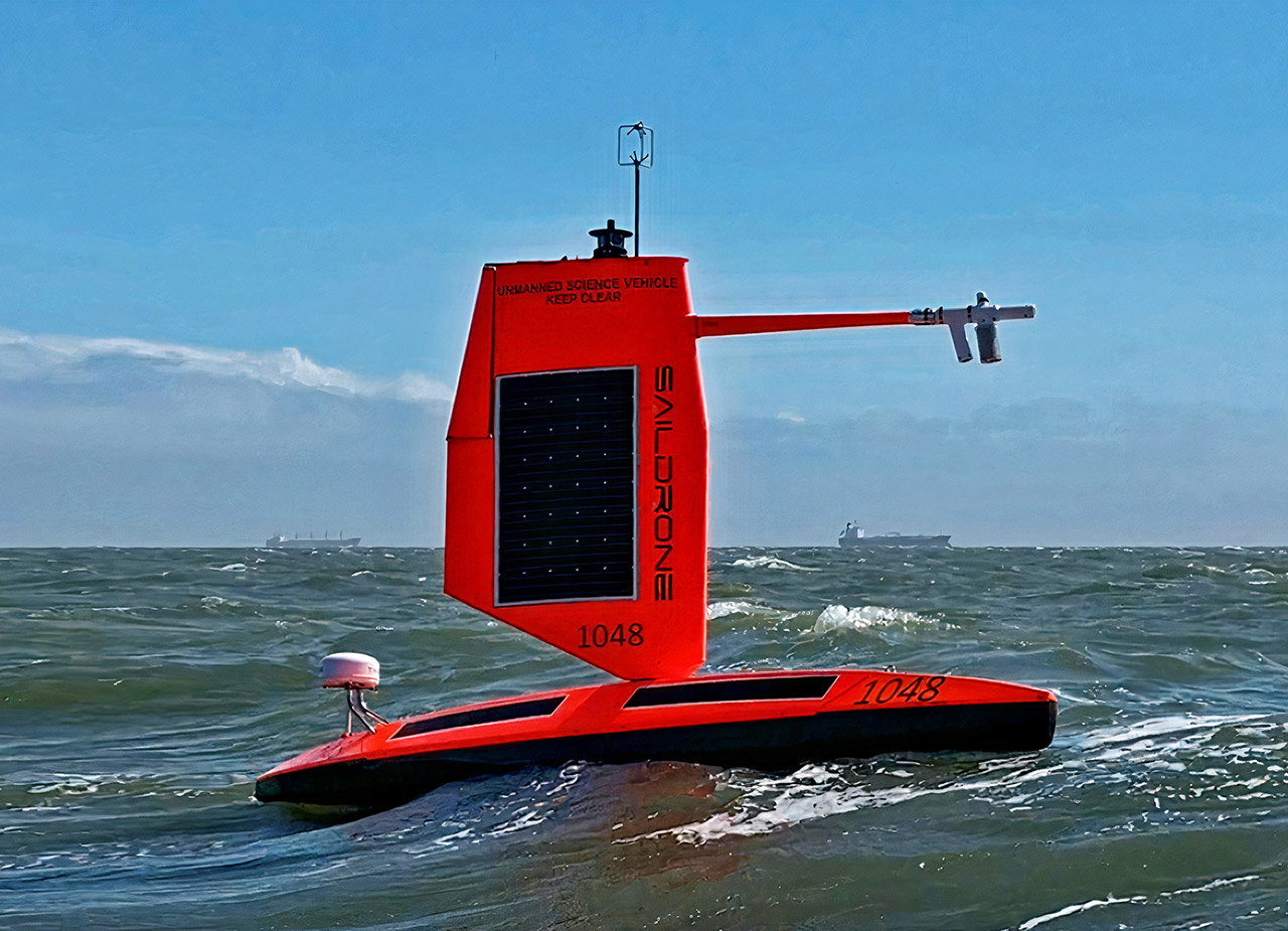 Saildrone, azienda leader mondiale nei veicoli di superficie autonomi per la navigazione oceanica (Saildrone)