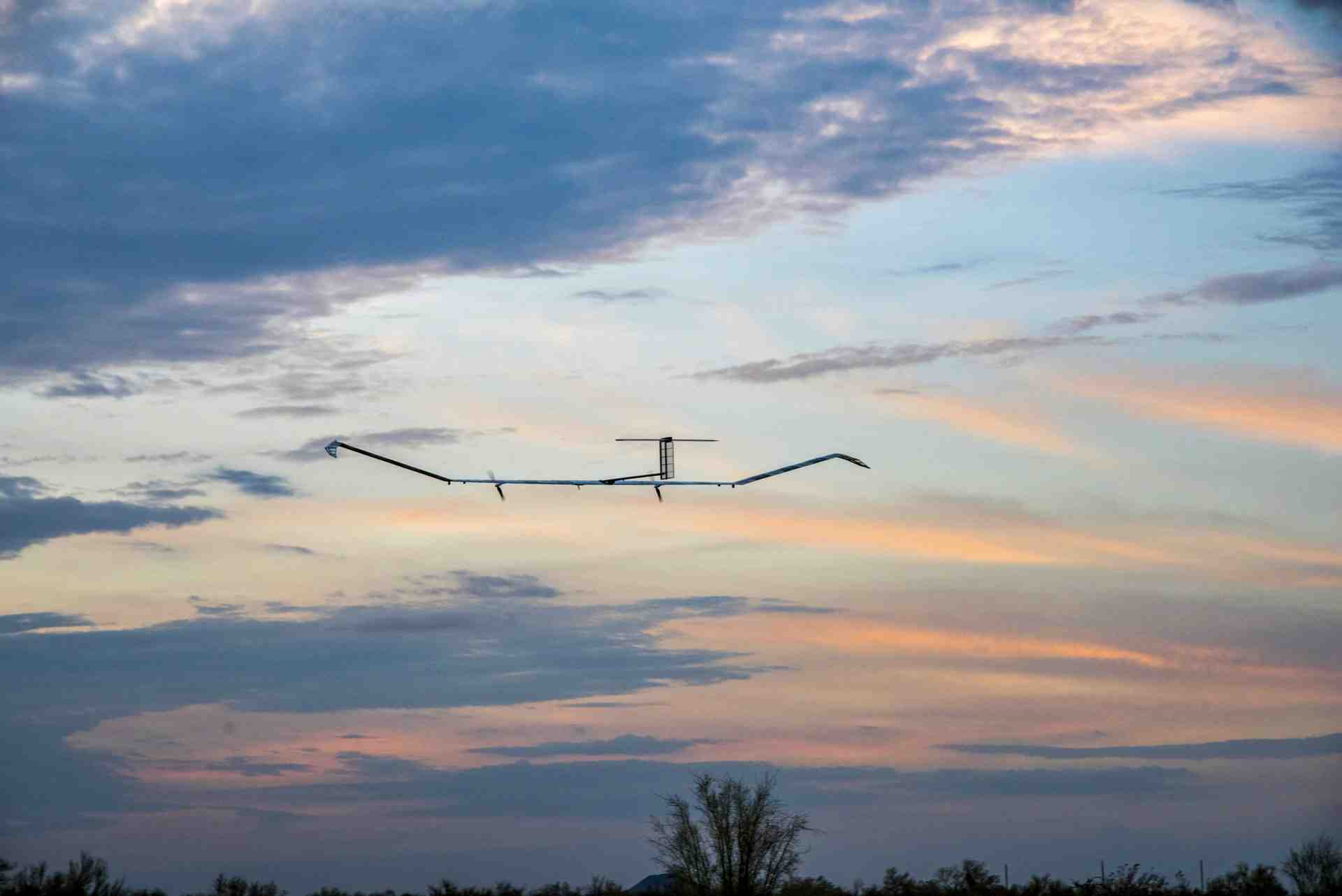 Airbus Zephyr S, lo spettacolare drone a energia solare, con un’apertura alare da 25 metri (Airbus)