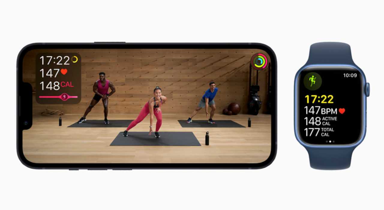 Apple Fitness+, allenamento