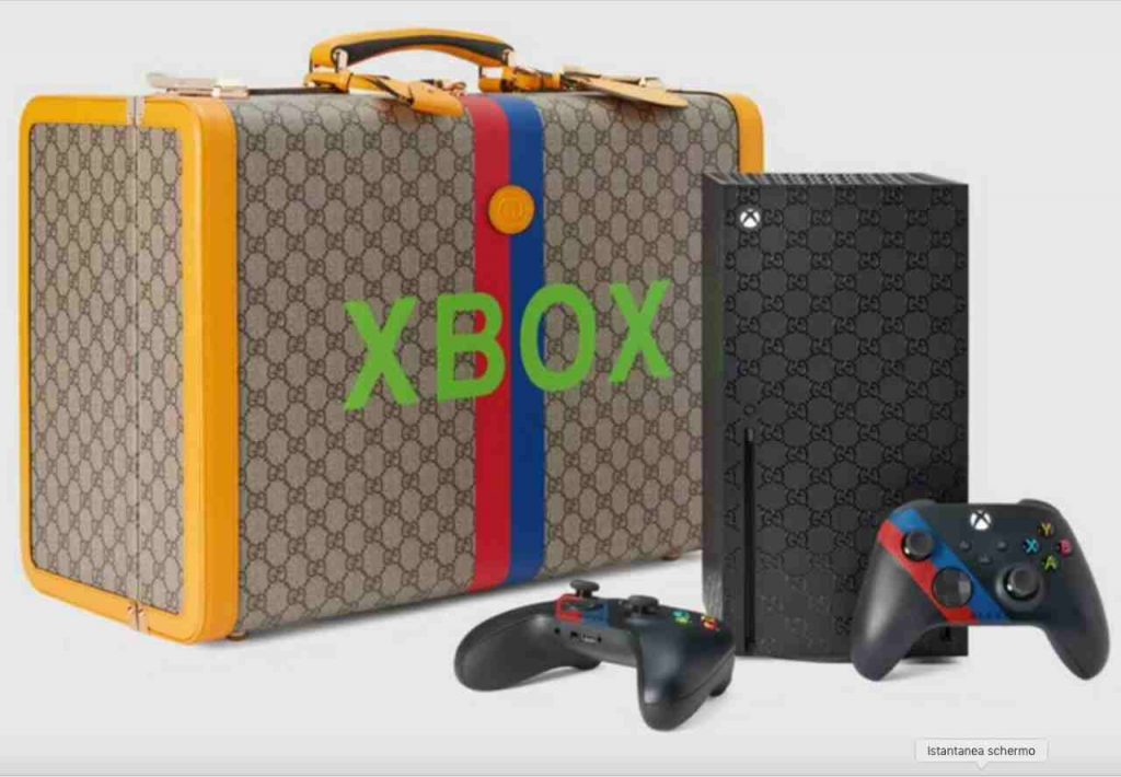 Xbox e Gucci, nuova partnership