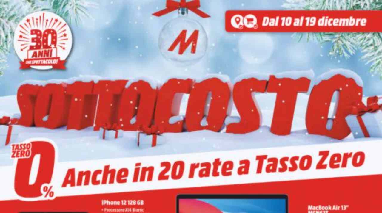 Sottocosto Mediaworld, 11/12/2021 - Computermagazine.it