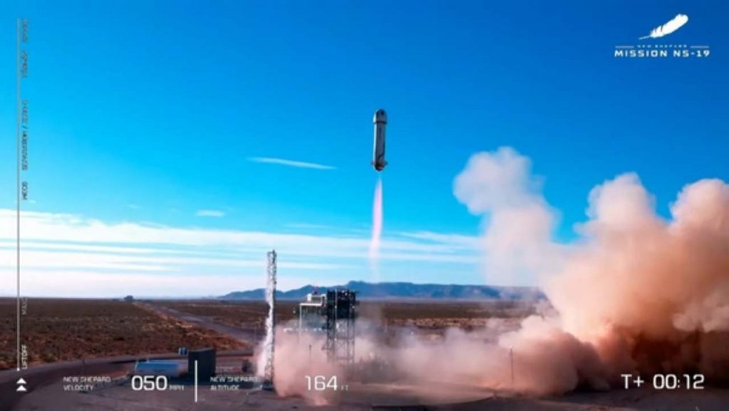 Nuovo lancio in programma per Blue Origin, la società spaziale di Jeff Bezos