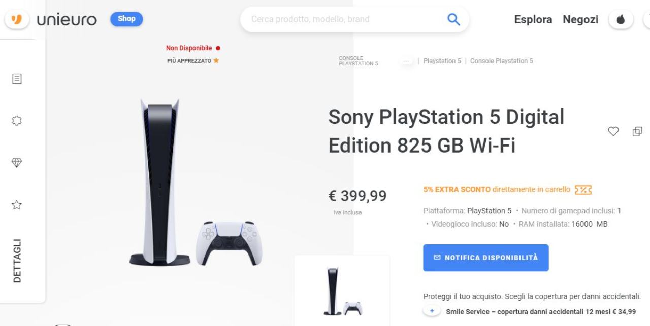 Ps5 restock, 31/12/2021 - Computermagazine.it