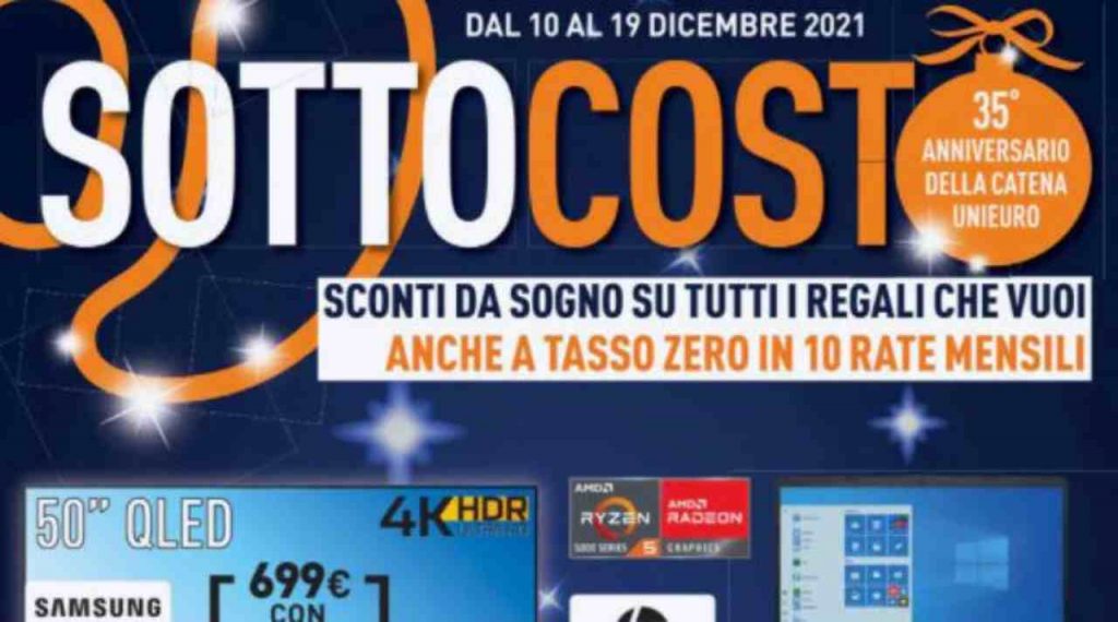 Sottocosto Unieuro, 11/12/2021 - Computermagazine.it