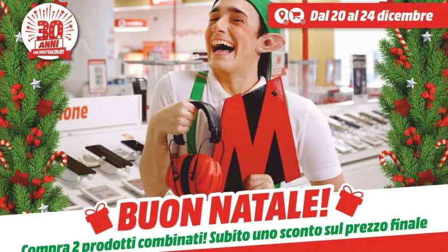 MediaWorld, ecco il nuovo volantino Buon Natale - 21122021 www.computermagazine.it