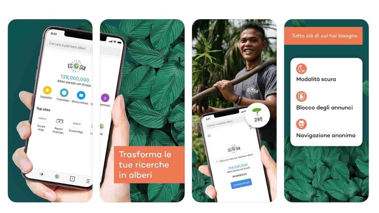 App Ecosia per Sostenere l'Ambiente ed il Clima ComputerMagazine.it 27 Gennaio 2022