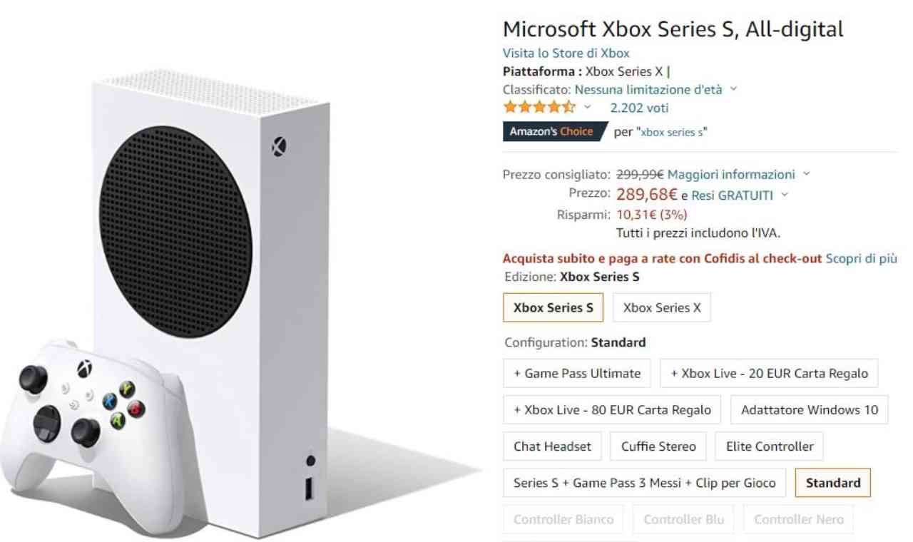 Xbox su Amazon, 16/03/2022 - Computermagazine.it