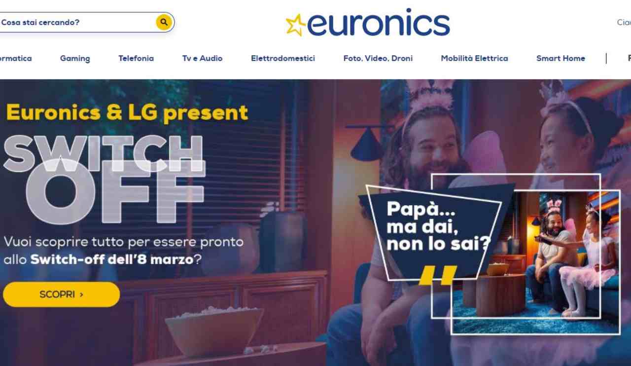 Euronics, 12/3/2022 - Computermagazine.it