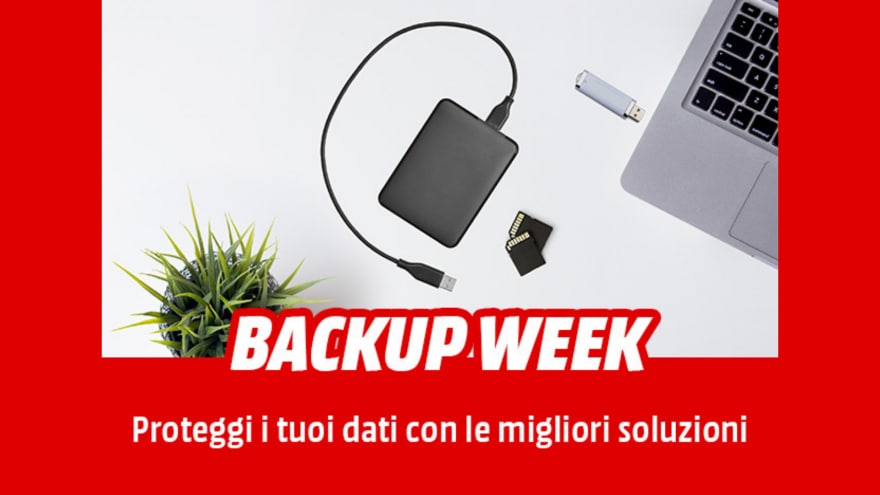 MediaWorld: parte la Backup Week - 290322 www.computermagazine.it