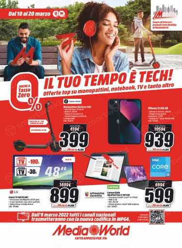 MediaWorld, le offerte del nuovo volantino - 110322 www.computermagazine.it