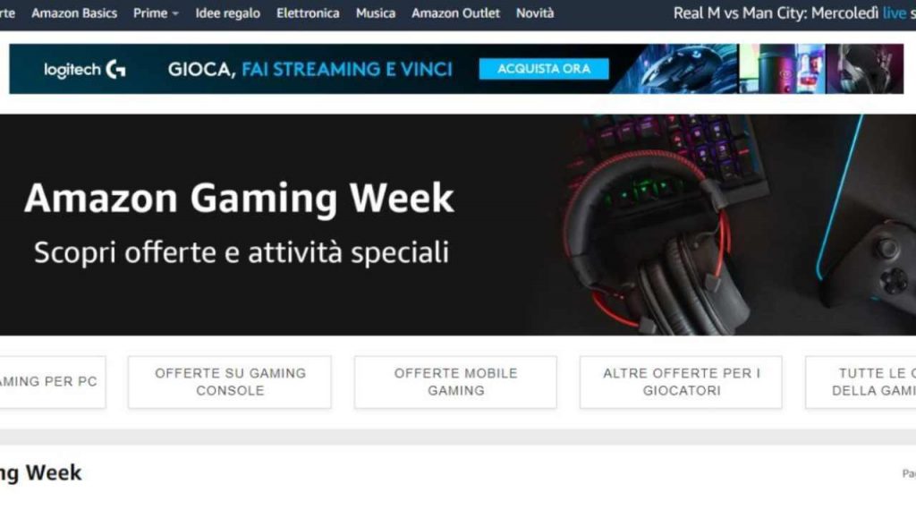 Amazon Gaming Week, 3/5/2022 - Computermagazine.it