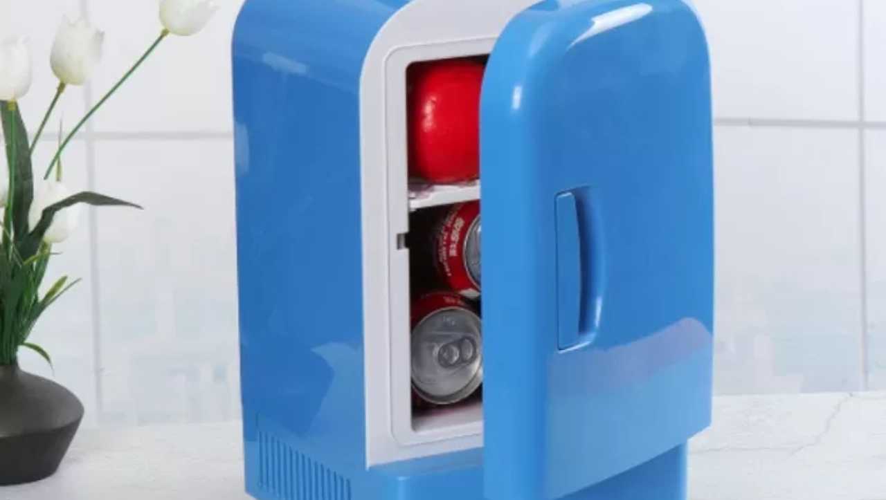 Arriva il caldo? questo mini frigo da scrivania o auto è perfettoe costa pochissimo