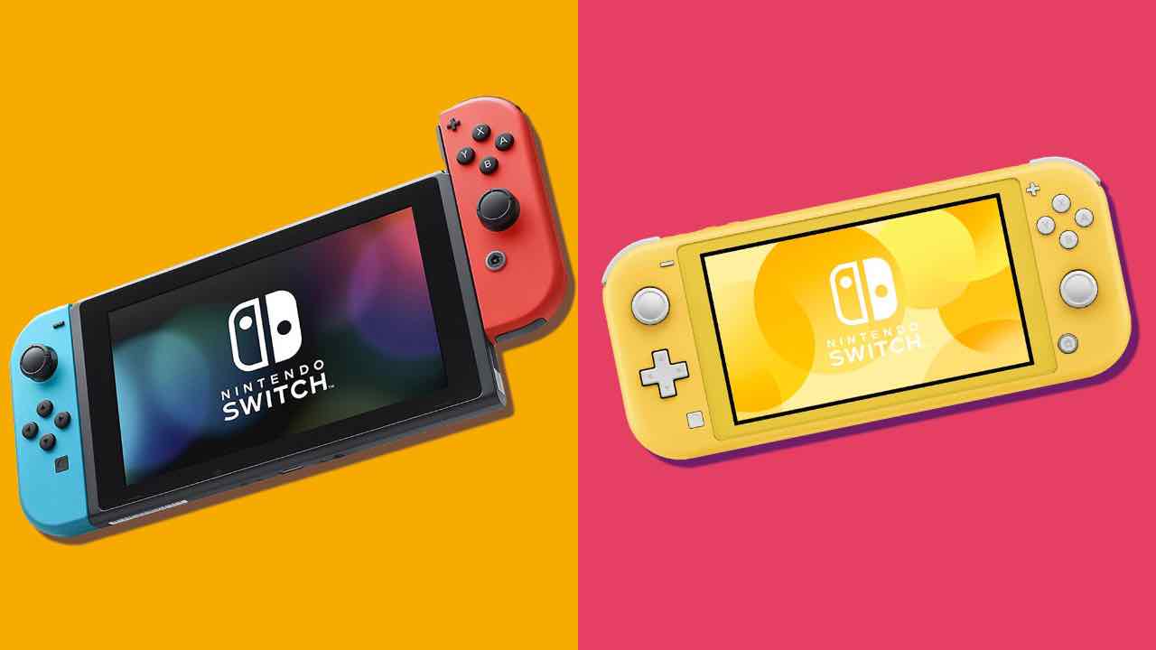 Nintendo Switch Lite vs Nintendo Switch - 310522 www.computermagazine.it