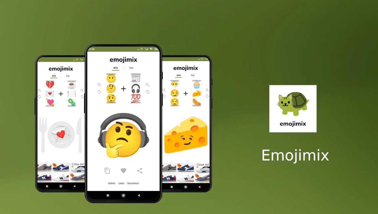 Emojimix è l'App che ti permette di combinare più emoji tra loro per crearne di nuove e personalizzate