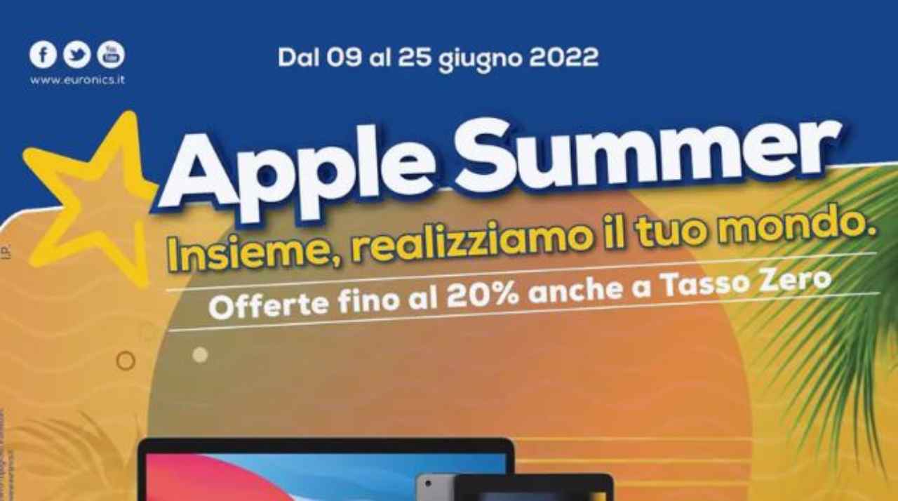 Apple Summer Euronics, 13/6/2022 - Computermagazine.it