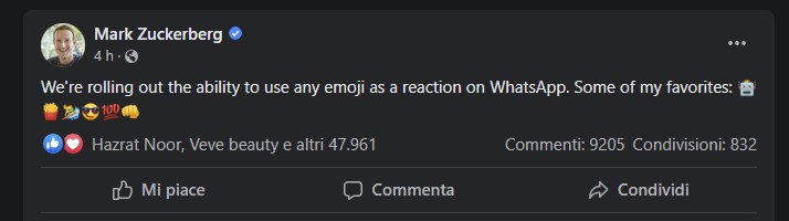 WhatsApp: ecco tutte le Emoji come reaction - 120722 www.computermagazine.it