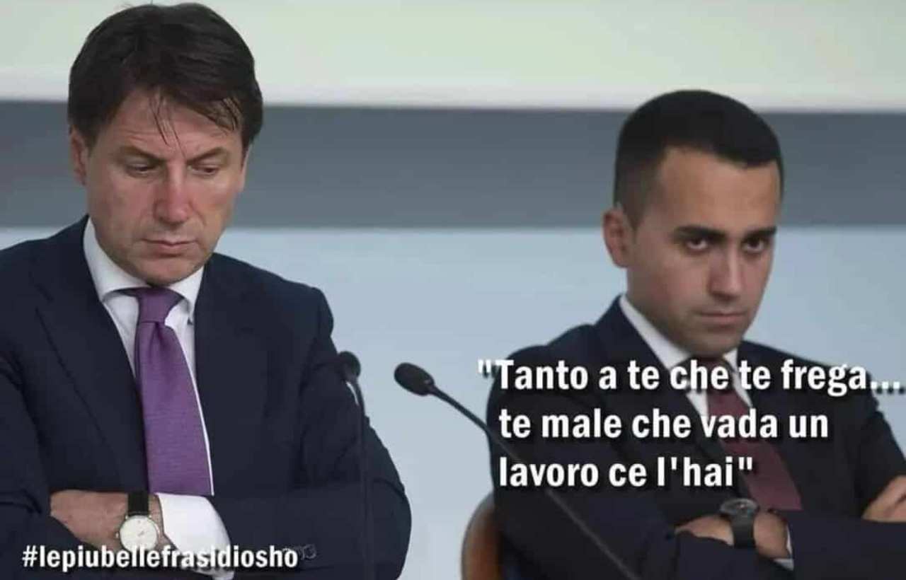 Crisi Governo Meme Conte Di Maio ComputerMagazine.it 18 Luglio 2022