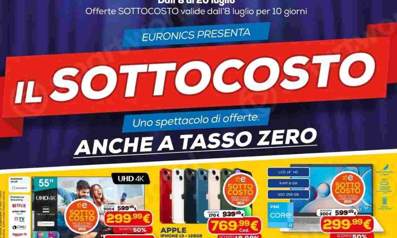 Euronics Sottocosto, 7/7/2022 - Computermagazine.it