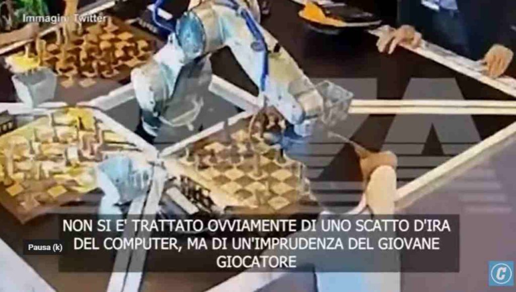 Partita a scacchi robot, 26/7/2022 - Computermagazine.it