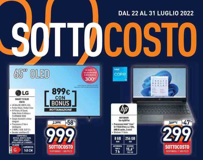 SOTTOCOSTO Unieuro - 22722 www.computermagazine.it