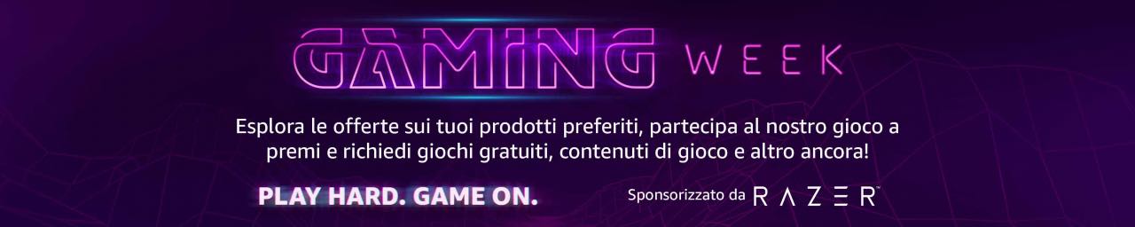 Amazon Gaming Week: al via le offerte dedicate - 29822 www.computermagazine.it