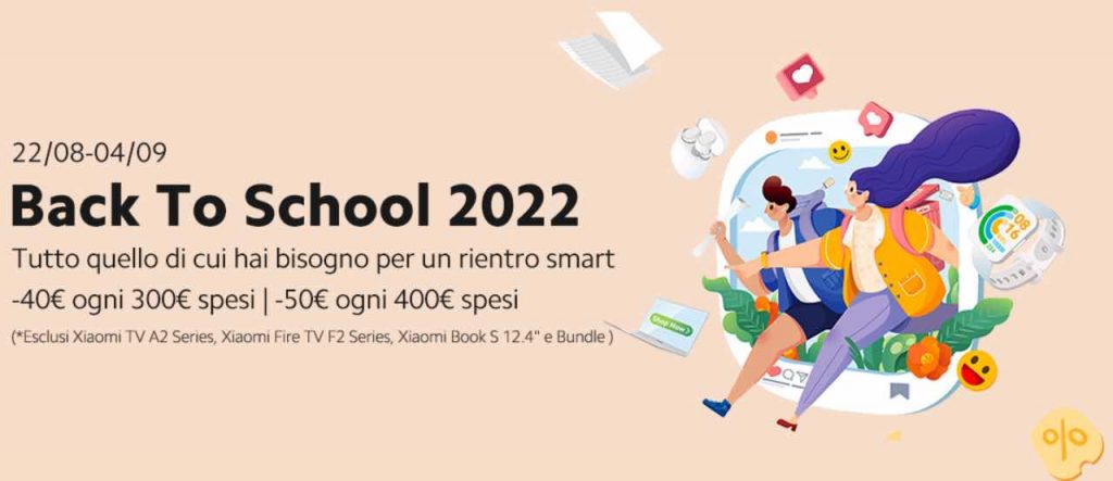 Xiaomi: gli sconti per il rientro a scuola - 23822 www.computermagazine.it