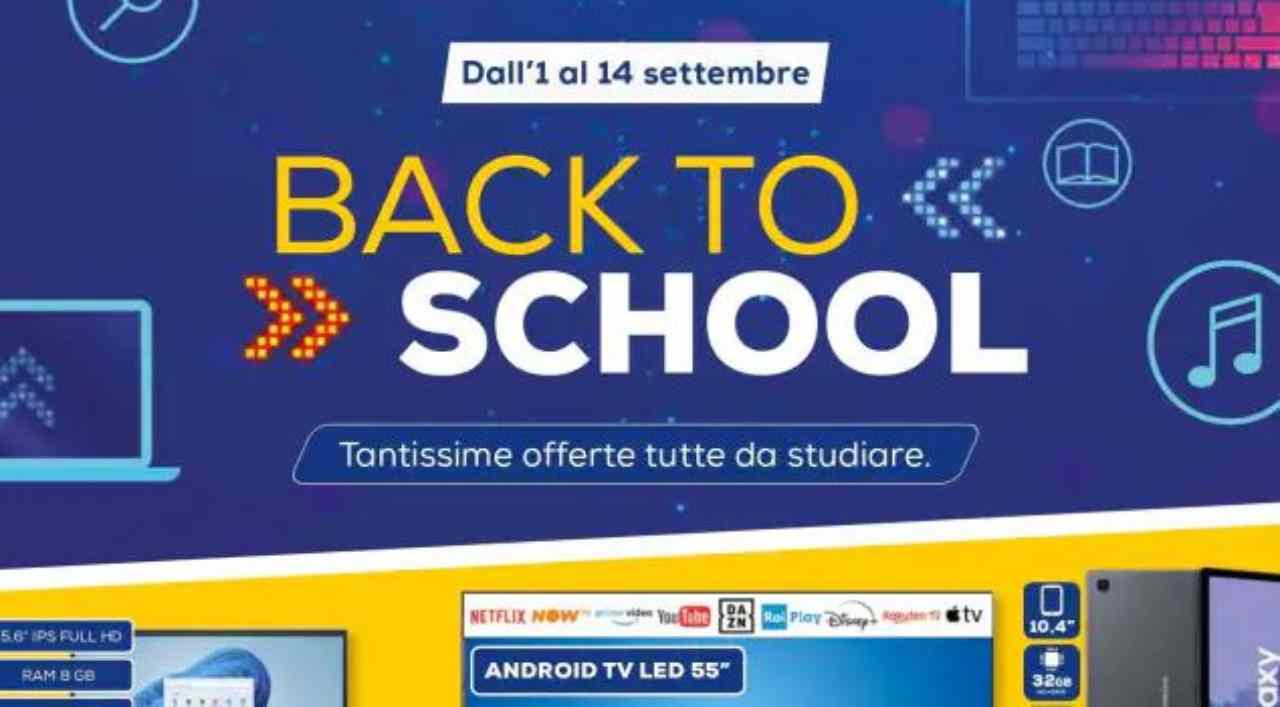 Volantino Euronics Back to school, 31/8/2022 - Computermagazine.it