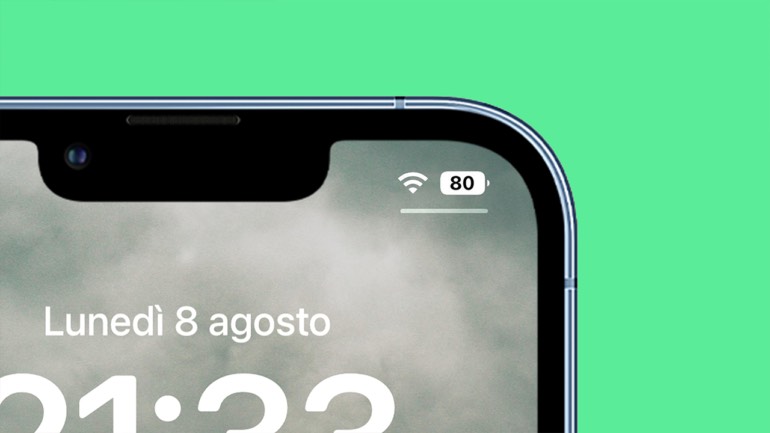 iOS 16 reintroduce la percentuale della batteria - 10822 www.computermagazine.it