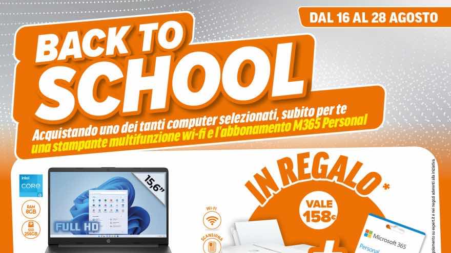 Expert: il volantino Back to School vi fa non uno ma due regali - 24822 www.computermagazine.it