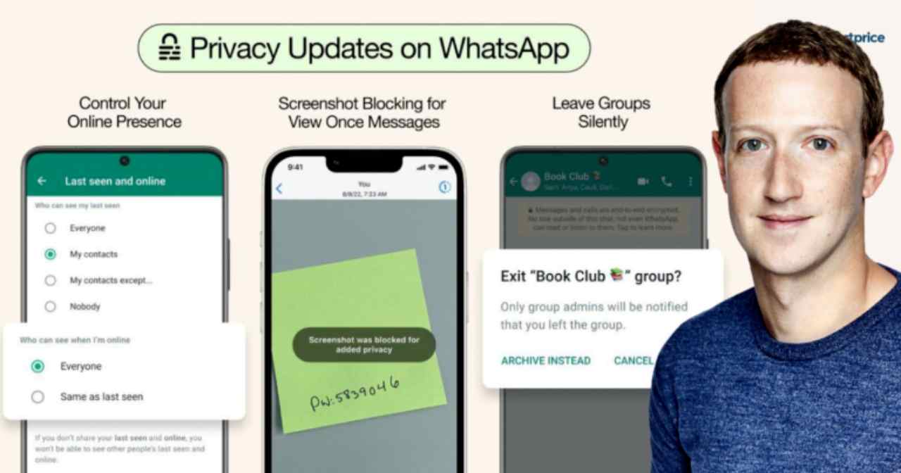 WhatsApp, novità privacy, 10/8/2022 - Computermagazine.it