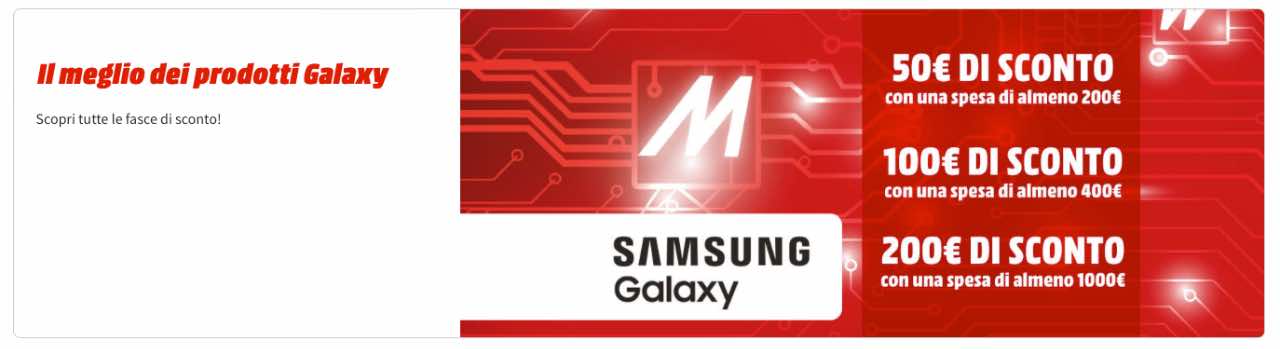 Galaxy Week MediaWorld: i migliori Samsung scontati - 15922 www.computermagazine.it