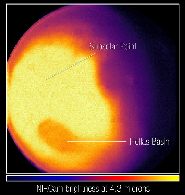 JWST osserva Marte come mai prima d'ora - 21922 www.computermagazine.it