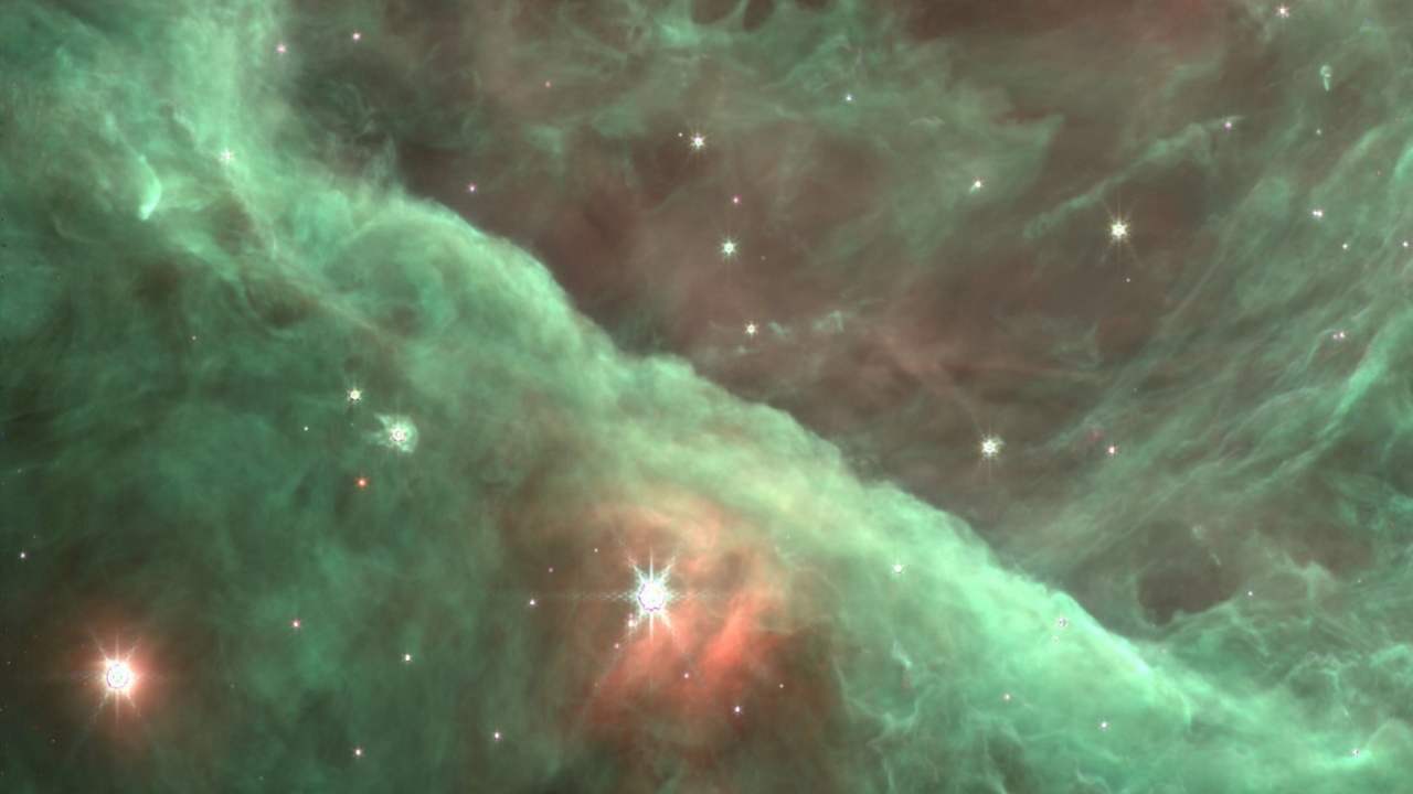 La Nebulosa di Orione, un magnifico spettacolo della natura catturato dal James Webb come mai fatto prima