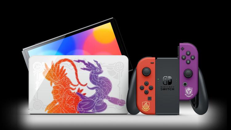 Nintendo Switch OLED Pokémon Scarlatto e Violetto - 8922 www.computermagazine.it