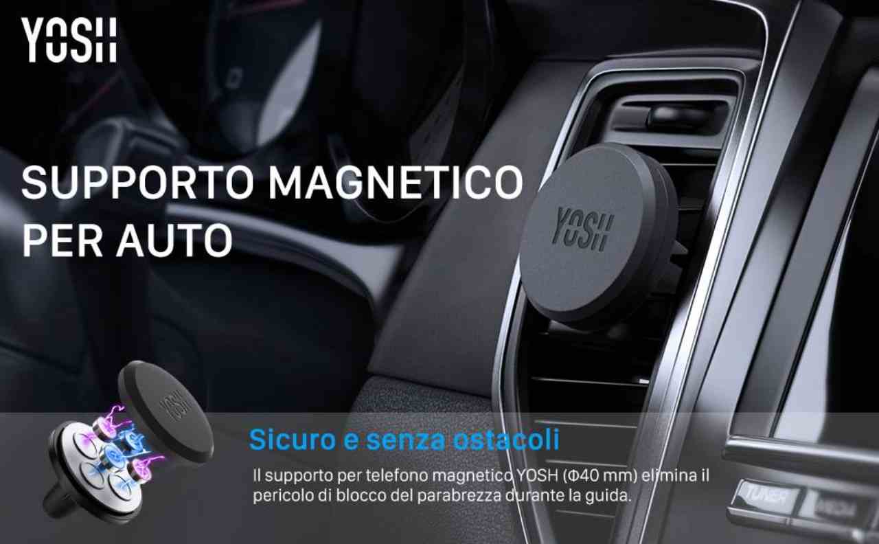 Supporto smartphone auto, 8/9/2022 - Computermagazine.it