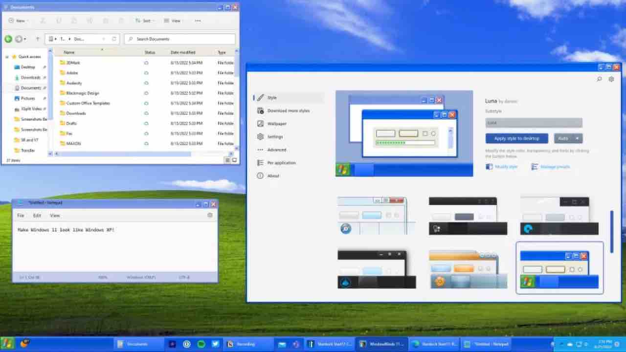 Windows 11 diventa XP grazie a questa app - 31022 www.computermagazine.it